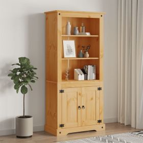 Cupboard Mexican Pine Corona Range 31.5"x15.7"x66.9"