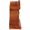 Bedford Clock Collection Mahogany Cherry Mantel Clock with Chimes