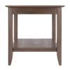 Santino Accent Table; Oyster Gray