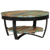 Coffee Table Solid Reclaimed Wood 25.6"x12.6"