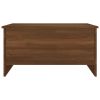 Coffee Table Brown Oak 31.5"x21.9"x16.3" Engineered Wood