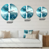 Designart 1 in Modern,Contemporary Wall Clock