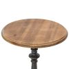 End Table Solid Wood Fir 15.7"x25.2" Brown