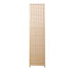 6-Panel Room Divider;  6 FT Tall Room Divider;  Folding Privacy Screens;  Freestanding Room Dividers