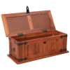 Storage Chest 23.6"x9.8"x8.7" Solid Acacia Wood