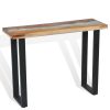 Console Table Teak 39.4"x13.8"x29.5"