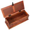 Storage Chest 23.6"x9.8"x8.7" Solid Acacia Wood