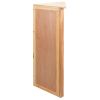 Corner Shelf 23.2"x14.1"x39.3" Solid Oak Wood