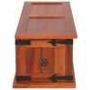 Storage Chest 23.6"x9.8"x8.7" Solid Acacia Wood