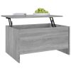 Coffee Table Gray Sonoma 31.5"x21.9"x16.3" Engineered Wood