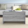 Coffee Table Gray Sonoma 31.5"x21.9"x16.3" Engineered Wood