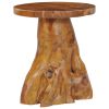 Coffee Table 15.7"x15.7" Solid Teak Wood