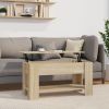 Coffee Table Sonoma Oak 39.8"x19.3"x20.5" Engineered Wood