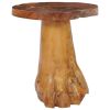 Coffee Table 15.7"x15.7" Solid Teak Wood