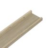 Wall Shelves 2 pcs Sonoma Oak 23.6"x3.5"x1.2"