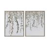 Eucalyptus 2-piece Framed Canvas Wall Decor Set