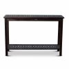 Eucalyptus Console Table, Espresso