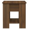 Coffee Table Brown Oak 39.8"x19.3"x20.5" Engineered Wood