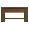 Coffee Table Brown Oak 39.8"x19.3"x20.5" Engineered Wood