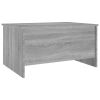 Coffee Table Gray Sonoma 31.5"x21.9"x16.3" Engineered Wood