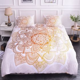 Four-piece Bed Sheet And Quilt Cover (Option: Style 2-70x133)